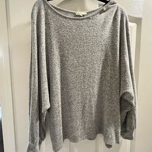 Off the shoulder loose top